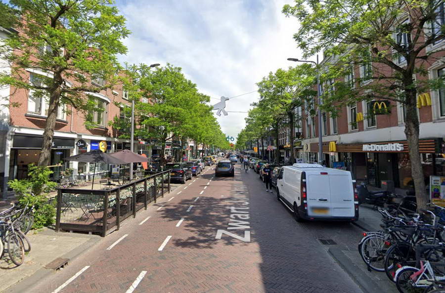Zwart Janstraat wordt definitief eenrichtingsverkeer