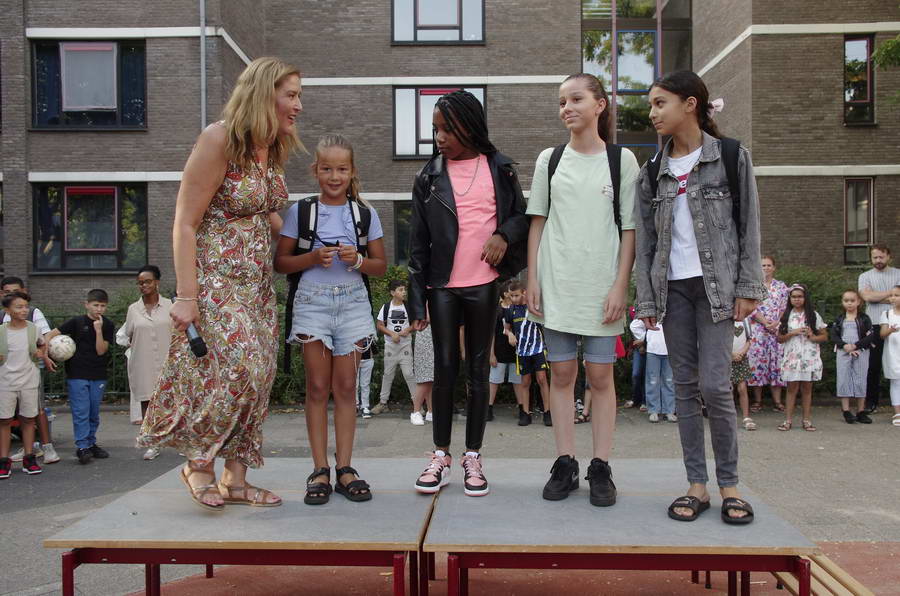 Start nieuwe schooljaar Koningin Wilhelminaschool