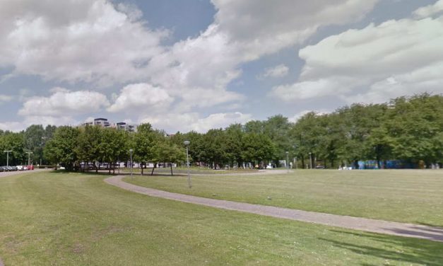 Verbeterde paden in park de Oude Plantage