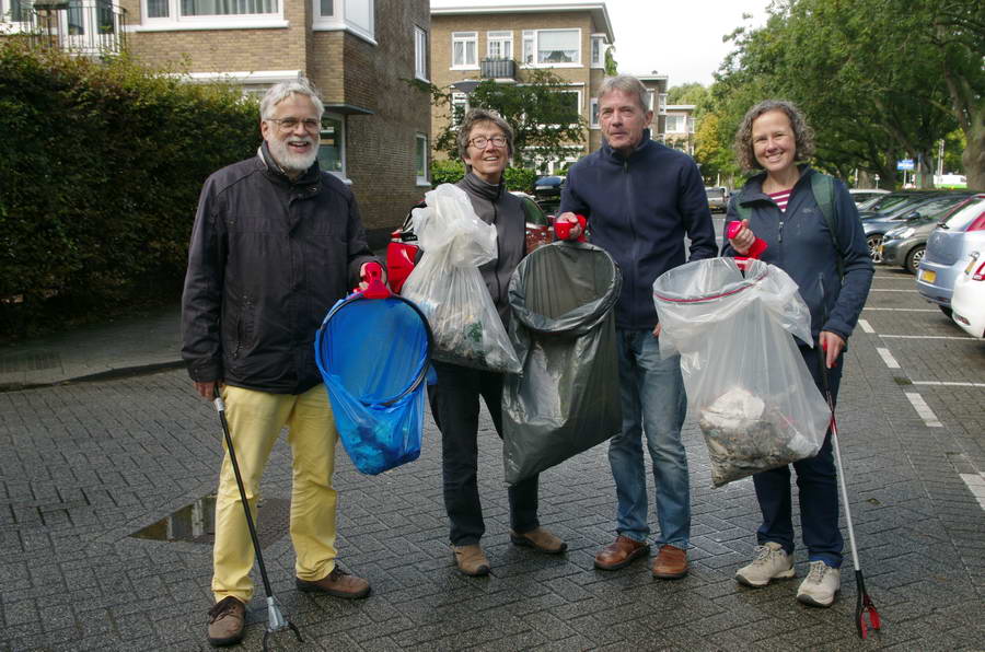 Opschoonuurtje in ons buurtje