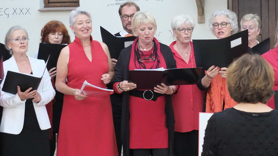 Zingen in kerstsfeer!