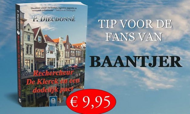 Nieuwe detectiveroman van Paul Dieudonné, de “Rotterdamse Baantjer”, is spannend en vermakelijk