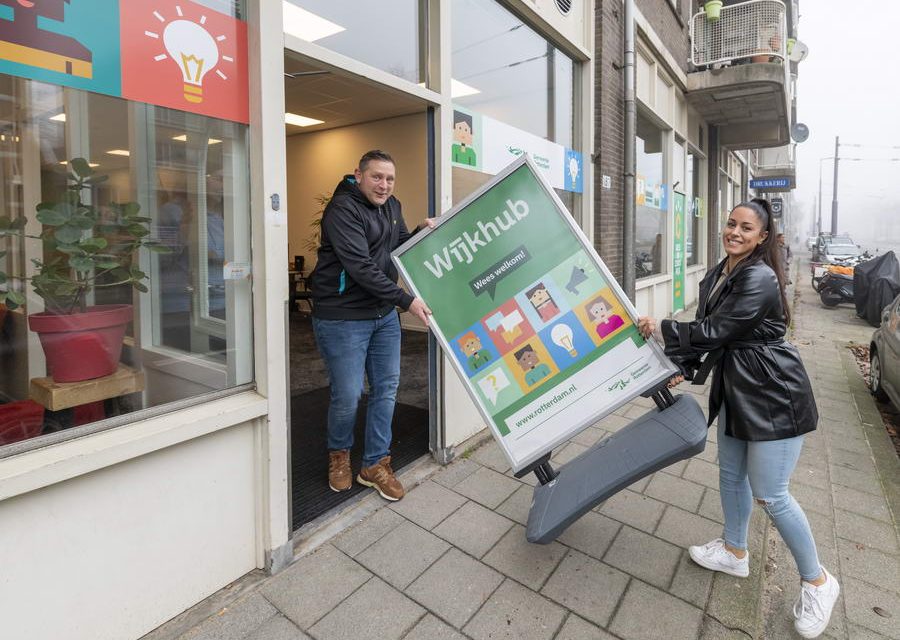 Feestje: Crooswijkse wijkhub gaat open
