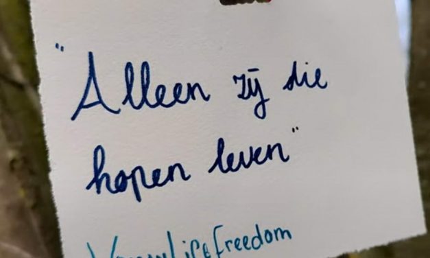 Studenten doen mee aan internationale actie voor Iran: ‘Een steuntje in de rug’