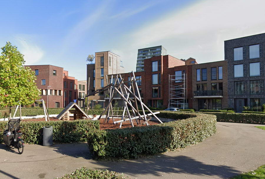 Nieuw Crooswijk: treurige binnenplaats wordt fleurige binnentuin
