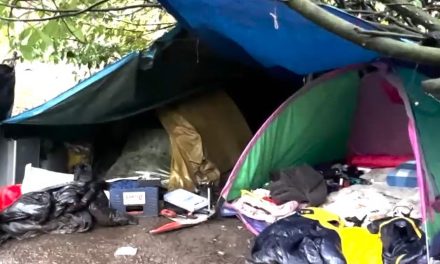 Eenzaam gestorven in een tent aan de rand van het Kralingse bos