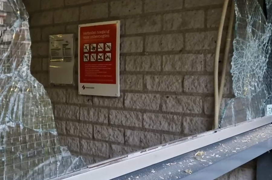 Opnieuw explosieven aangebracht bij panden op de Crooswijkseweg