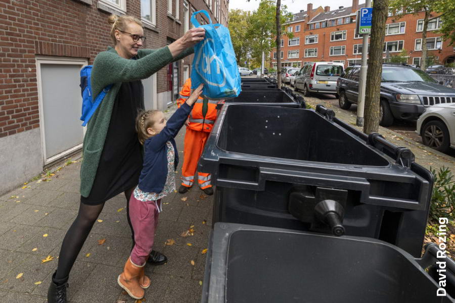 Mini-milieupark op de Koeweide
