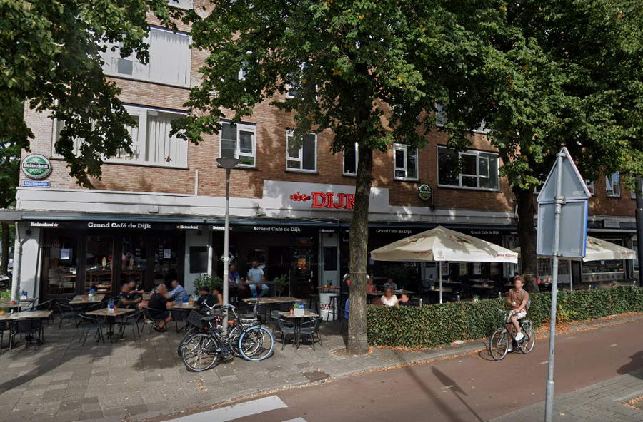 Explosief bij café op Oostzeedijk