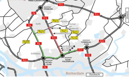 A13 richting Den Haag dicht van 14 tot 17 juli 2023