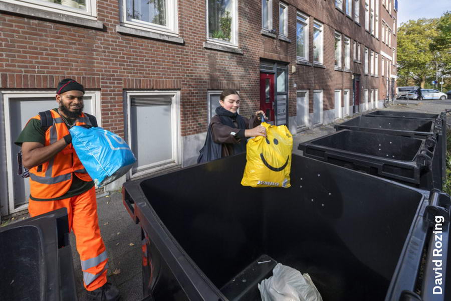 Rubroek: afval kwijt om de hoek