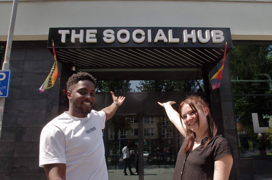 Celine Gull en Iray Hamuli zijn de Connectors van The Social Hub