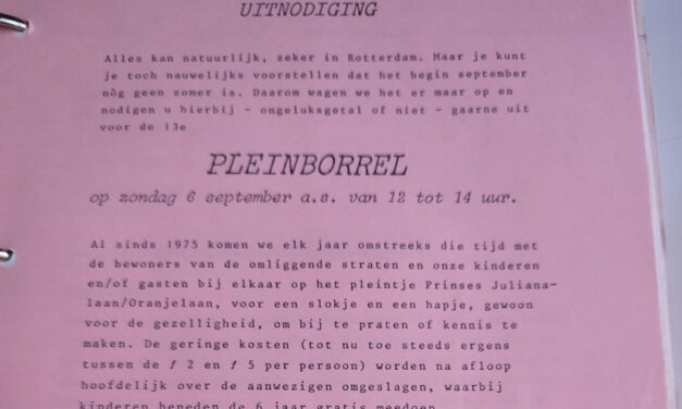 Kralingen-Oost: pleinborrel met een rijke geschiedenis