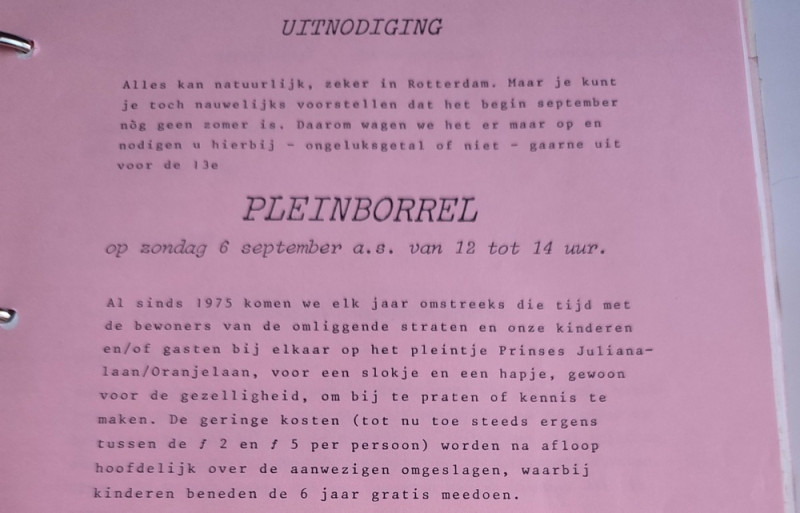 Kralingen-Oost: pleinborrel met een rijke geschiedenis
