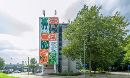 Volkskracht viert honderdste verjaardag met tweede kleurrijke muurschildering voor de stad