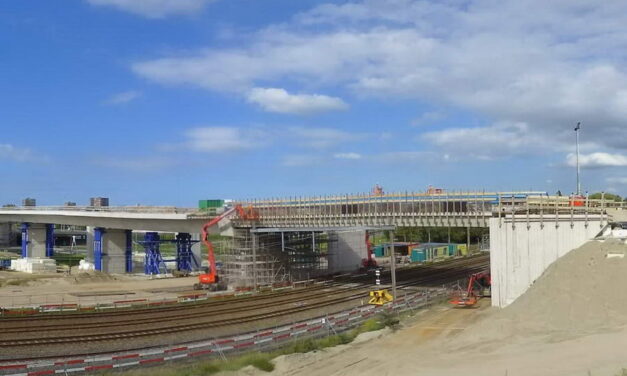 450 meter lange oversteek van viaduct over Terbregseplein compleet