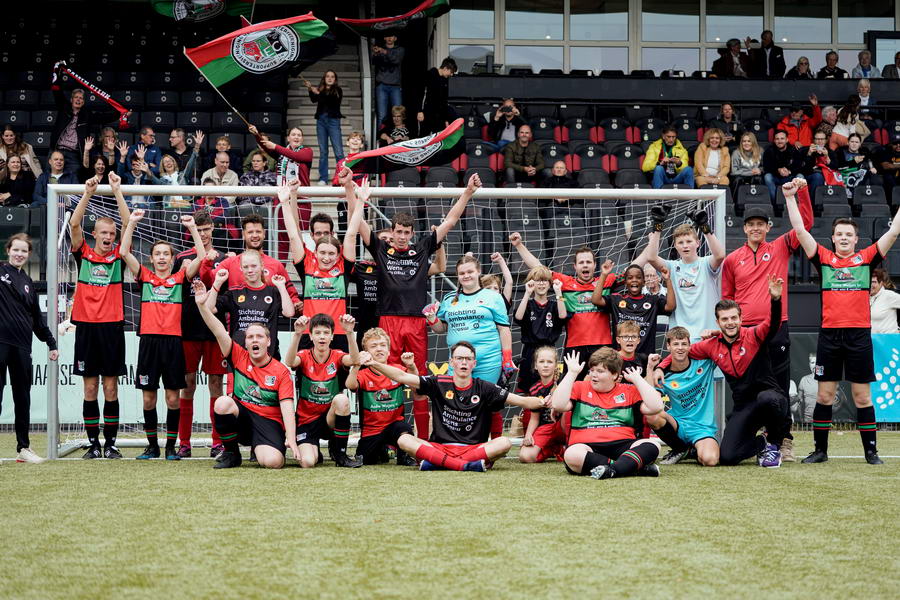 Plezier staat centraal bij wedstrijden in de Bijzonder Eredivisie