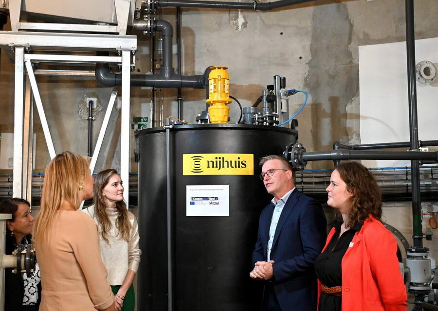 Koninklijk bezoek circulair waterproject BlueCity