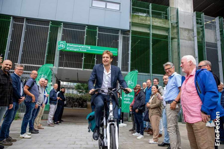 Gratis overdekte fietsenstalling bij Kralingse Zoom