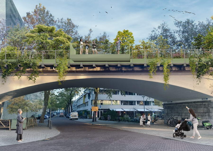 Langste dakpark van Nederland nieuw icoon voor Rotterdam