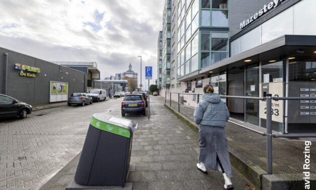 Nieuwe containers voor groente, fruit en eten in De Esch