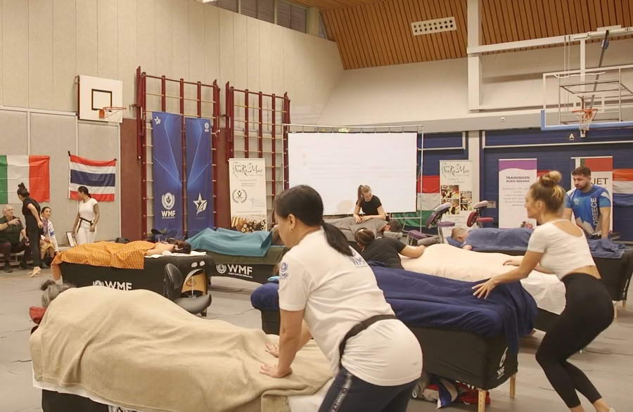 Eerste keer kampioenschap massage in Crooswijk