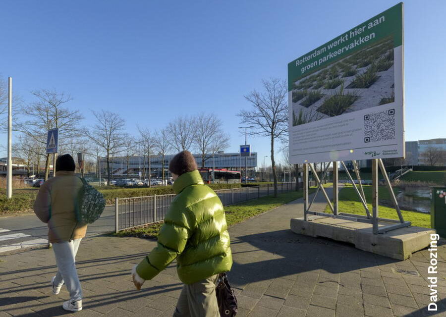‘Groene’ parkeervakken voor P+R Kralingse Zoom