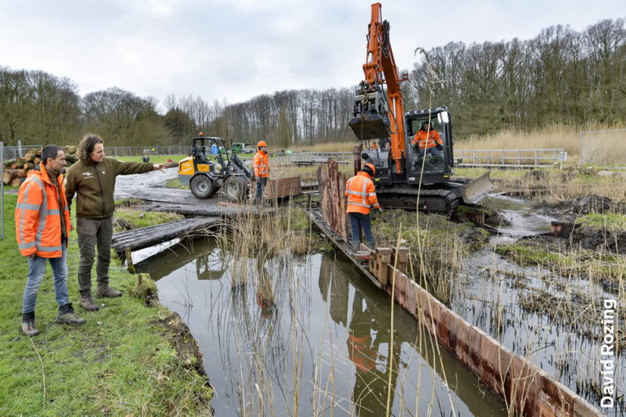 Extra treden voor Kralingse vistrap