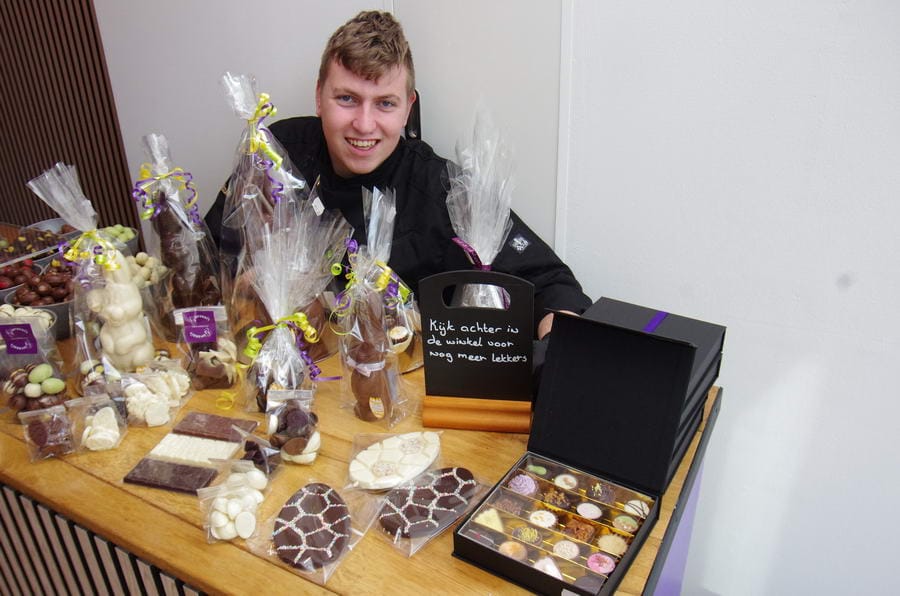 19-jarige Capellenaar opent eigen chocolaterie op Vlietlaan
