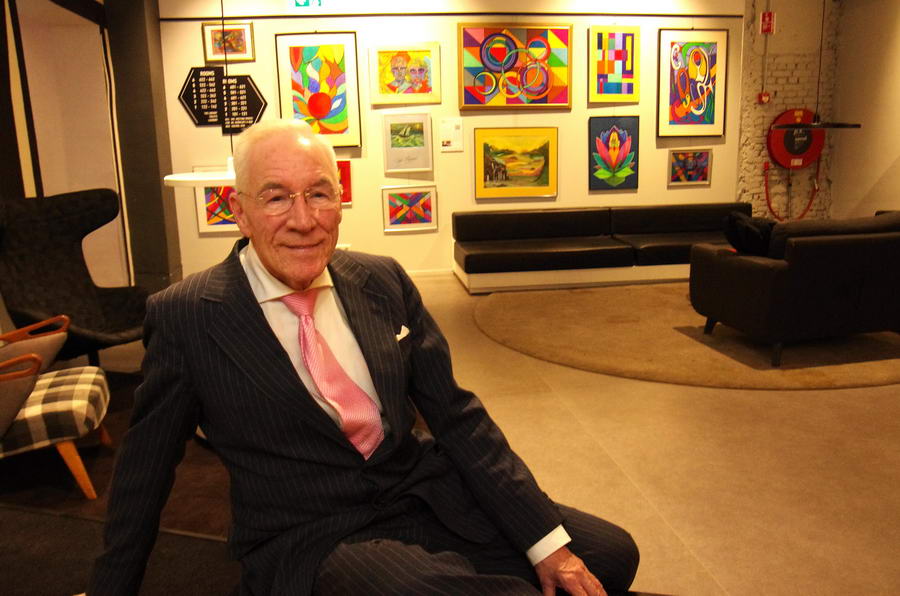 René Heijmans houdt van heldere kleuren