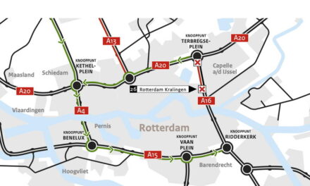 A16 richting Rotterdam dicht van 26-29 april 2024