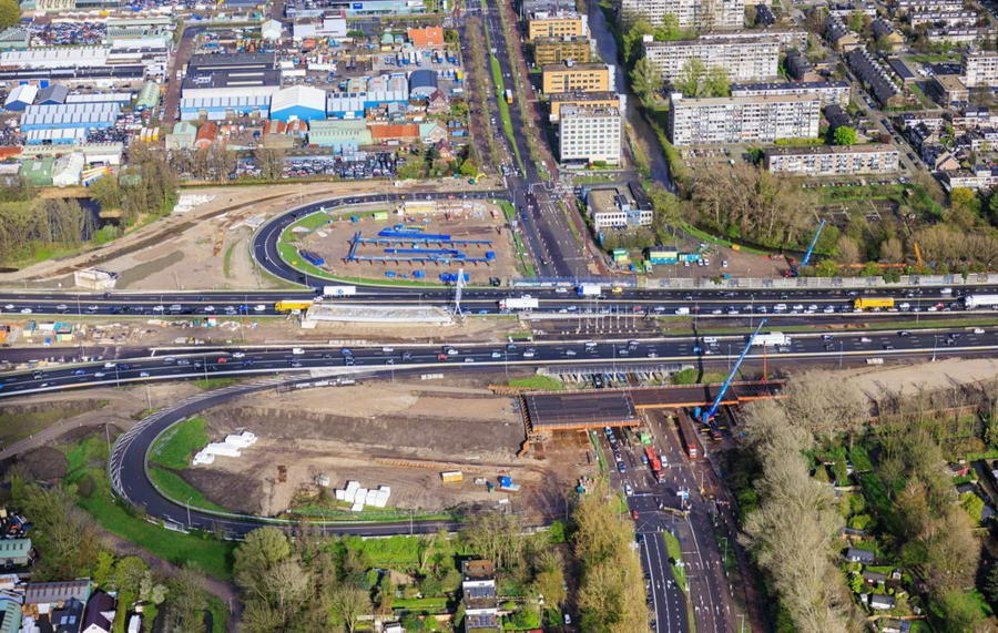Extra afsluiting van de Hoofdweg