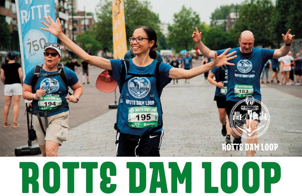 Rotte Dam Loop, de echte sociale social run