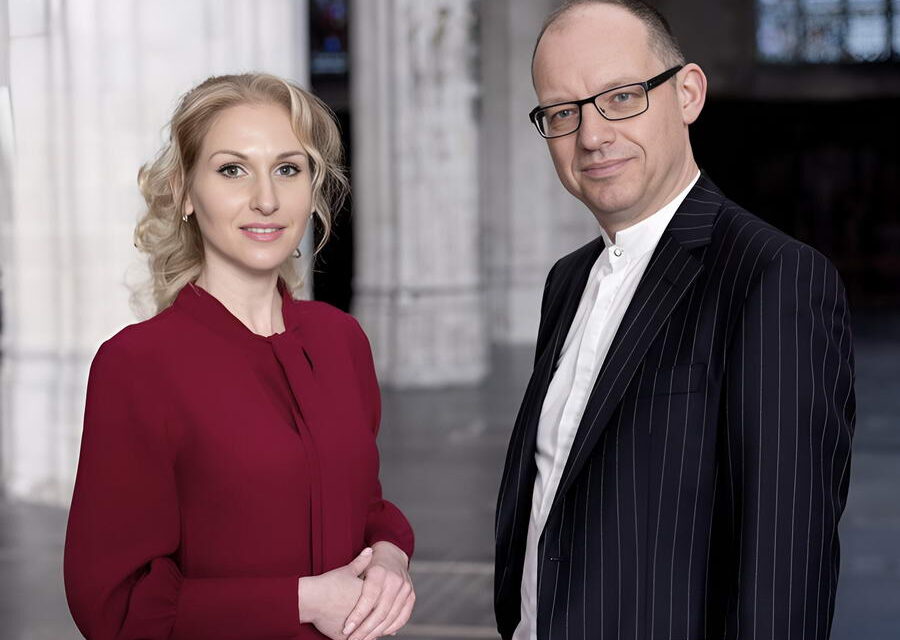 Internationaal duo Peter van de Velde en Anastasiia Staroselska zingt voor vrede