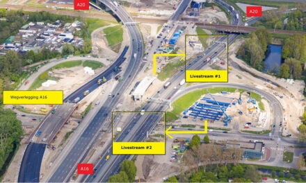 Werkzaamheden A16 bij Terbregseplein te volgen via livestreams