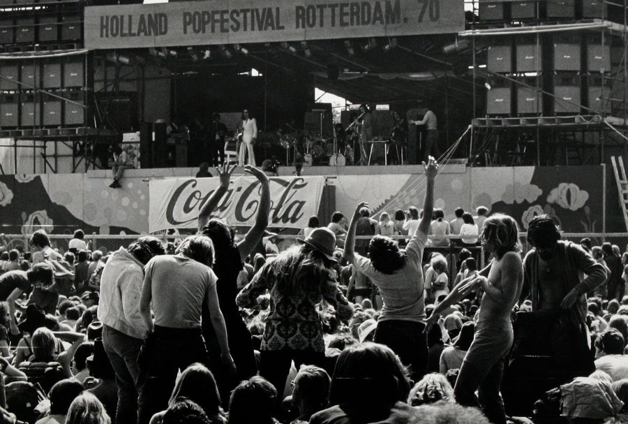 ‘Woodstock aan de Maas’ Holland Pop 1970