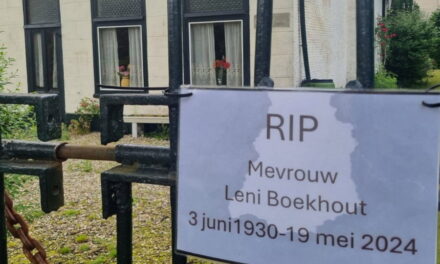 Mevrouw Boekhout (93) woonde al sinds 1930 in haar huis, van de gemeente moest zij weg en kort daarna overlijdt ze