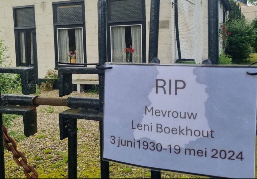 Mevrouw Boekhout (93) woonde al sinds 1930 in haar huis, van de gemeente moest zij weg en kort daarna overlijdt ze