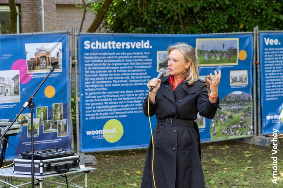 Werk aan de winkel bij woongebouw De Slurf