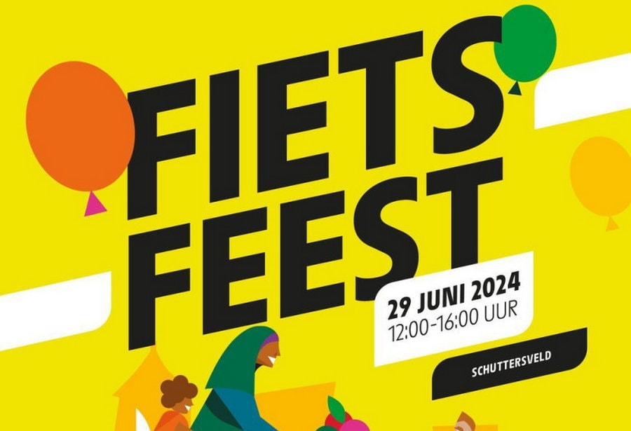 Gratis fietspret op het Schuttersveld