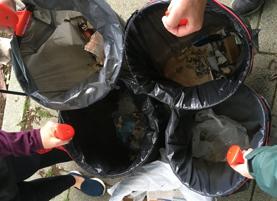 Bergen (afval) verzetten