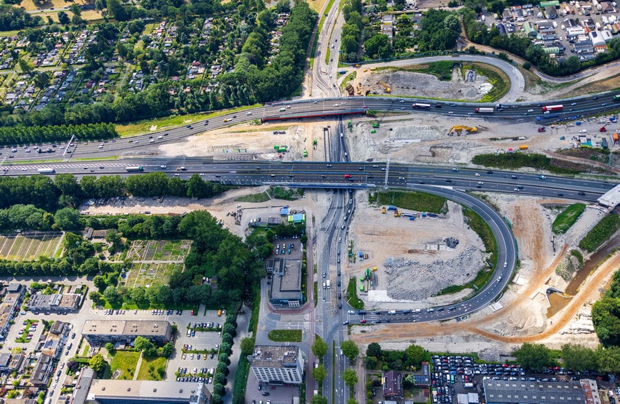 Extra 6-weekse afsluiting Hoofdweg Rotterdam ter hoogte van viaduct A16