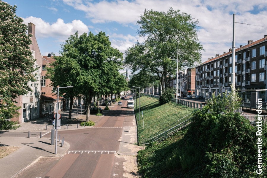Nieuwe bestrating voor stukje Oostzeedijk