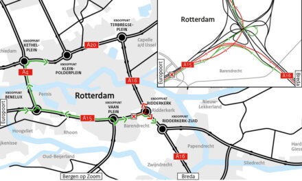 Weekendafsluiting A15 richting Ridderkerk