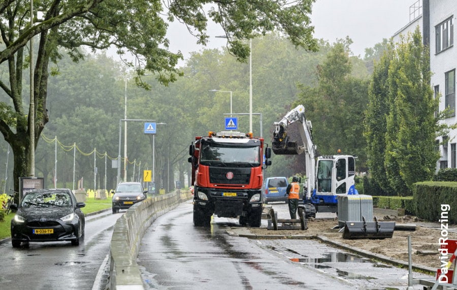 Nieuwe riolering voor Kralingse Plaslaan