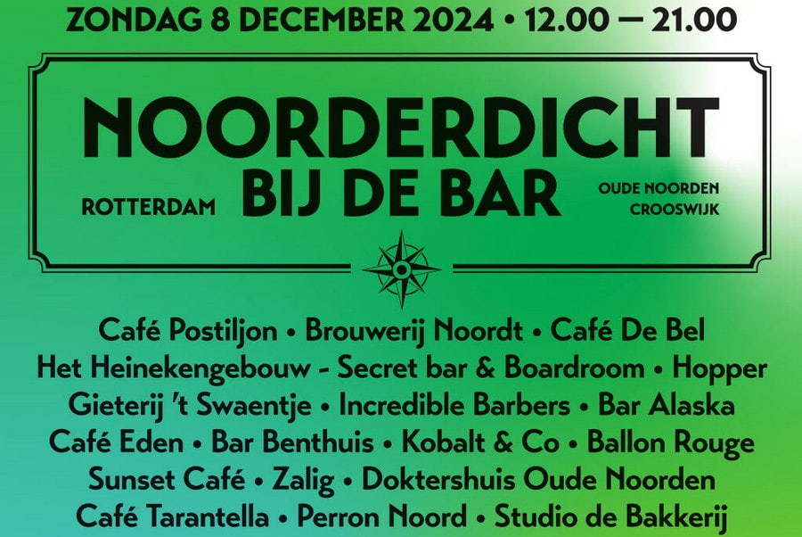 Noorderdicht bij de bar