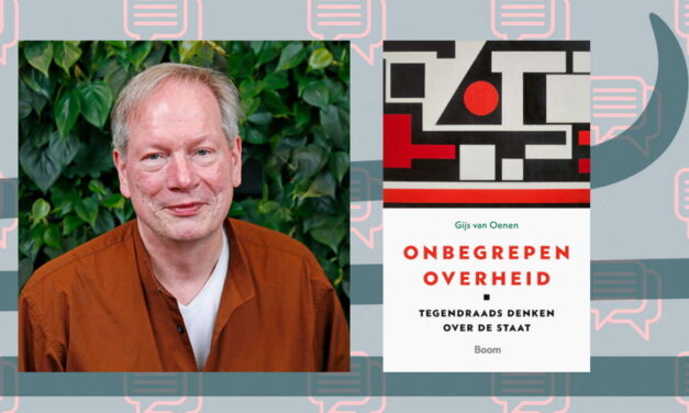 Filosoof Gijs van Oenen presenteert zijn nieuwe boek Onbegrepen overheid