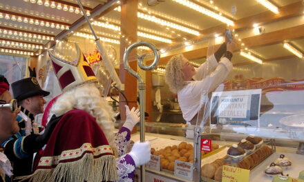 Sinterklaas in de Lusthofstraat