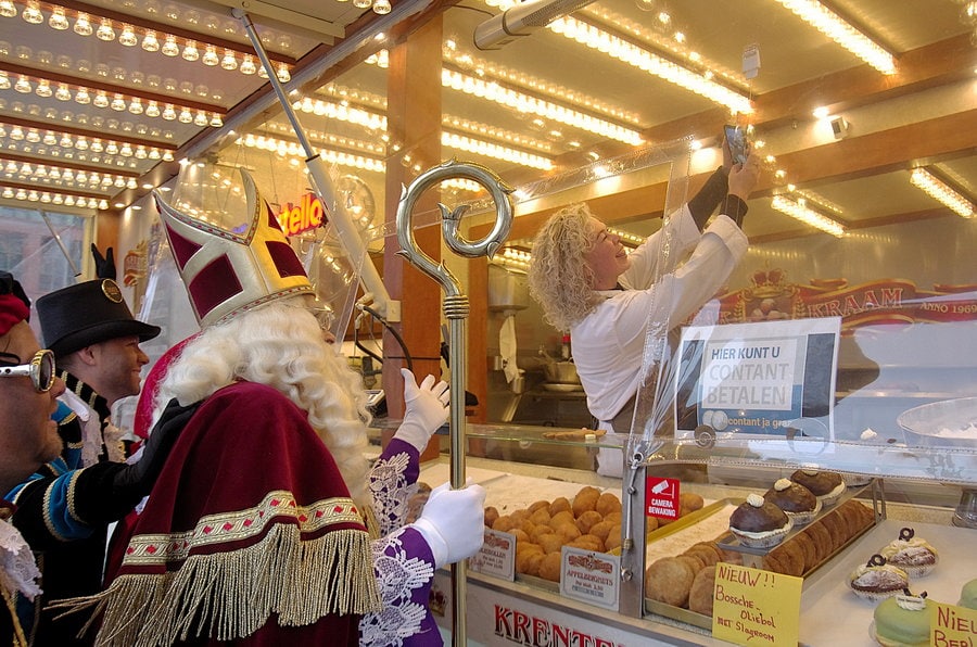 Sinterklaas in de Lusthofstraat