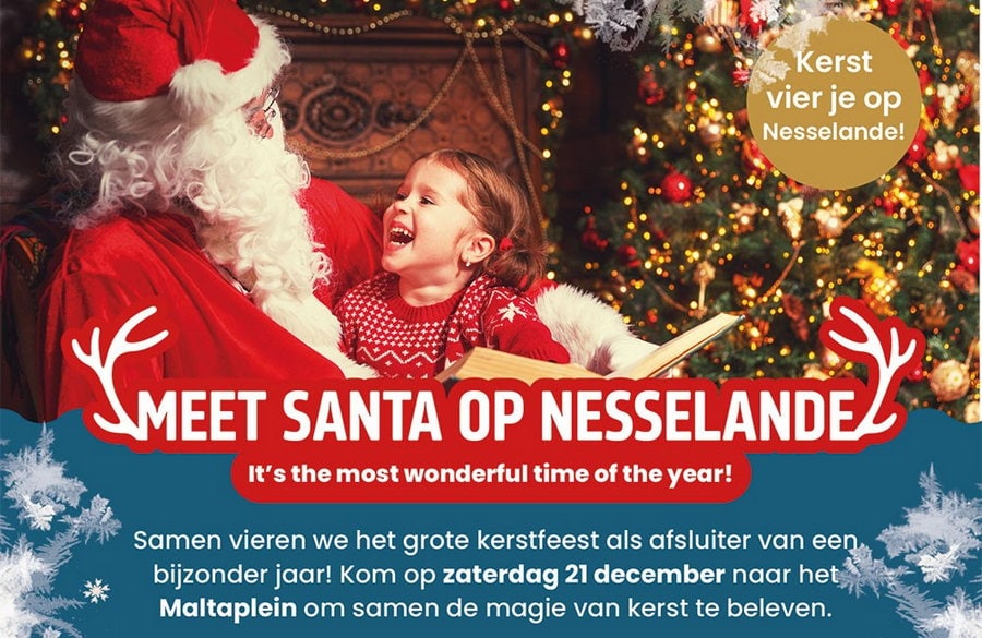 Meet Santa op Boulevard Nesselande